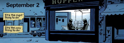 Comic book panel